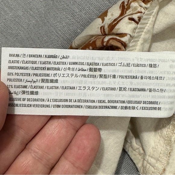 Abercrombie & Fitch ruched tiny top, large, lightweight, summer, outdoors - Picture 11 of 12